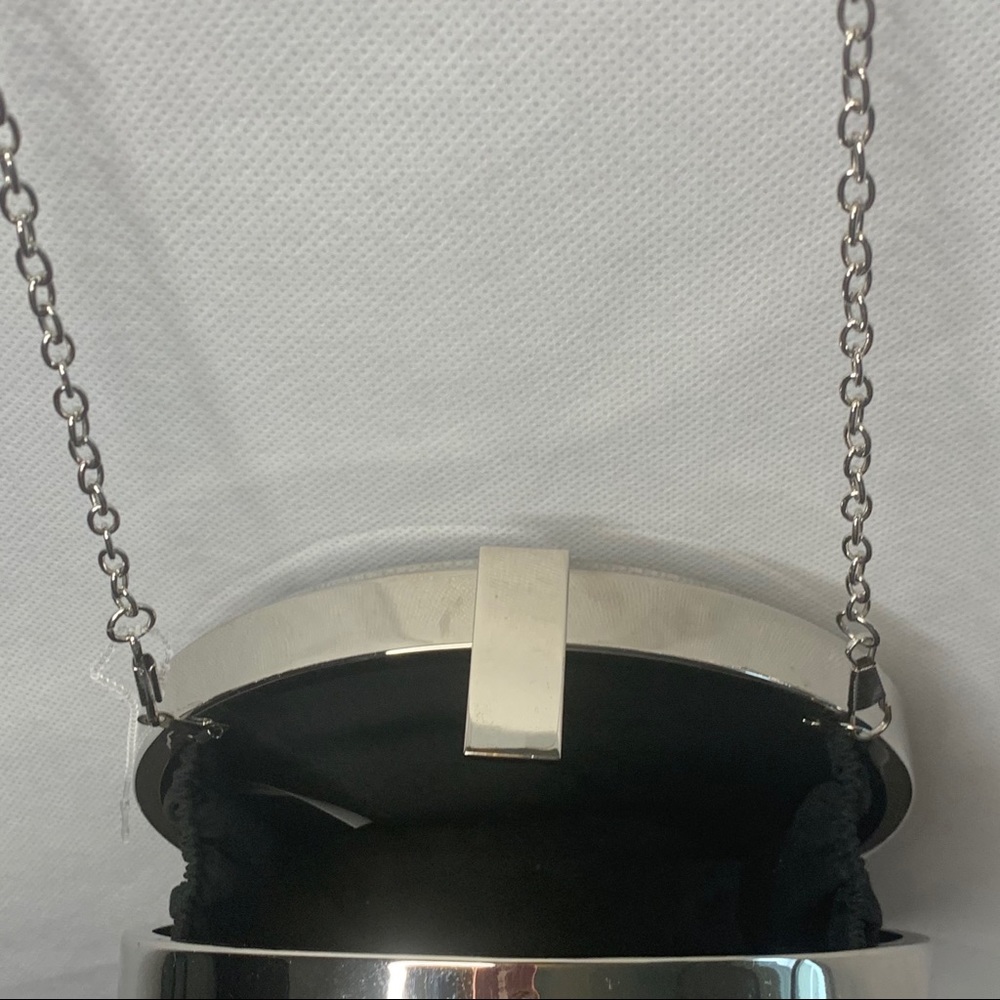 Leopard Print Sequenced Circle Chain Crossbody Ba… - image 6